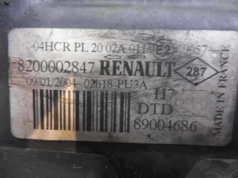 Recambio de faro derecho para renault laguna ii (bg0) expression referencia OEM IAM 8200002847  