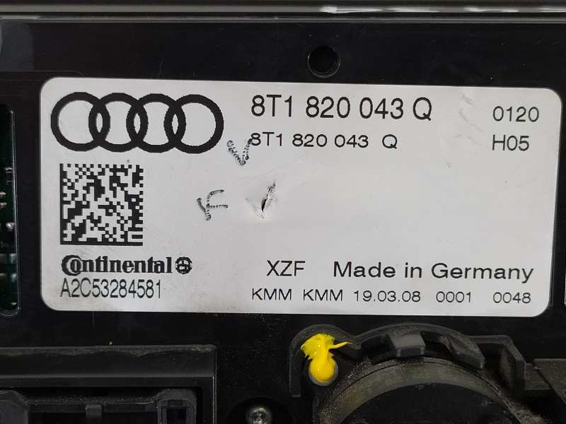 Recambio de mando climatizador para audi a4 avant (8k5) (2008) básico quattro referencia OEM IAM 8T1820043Q  