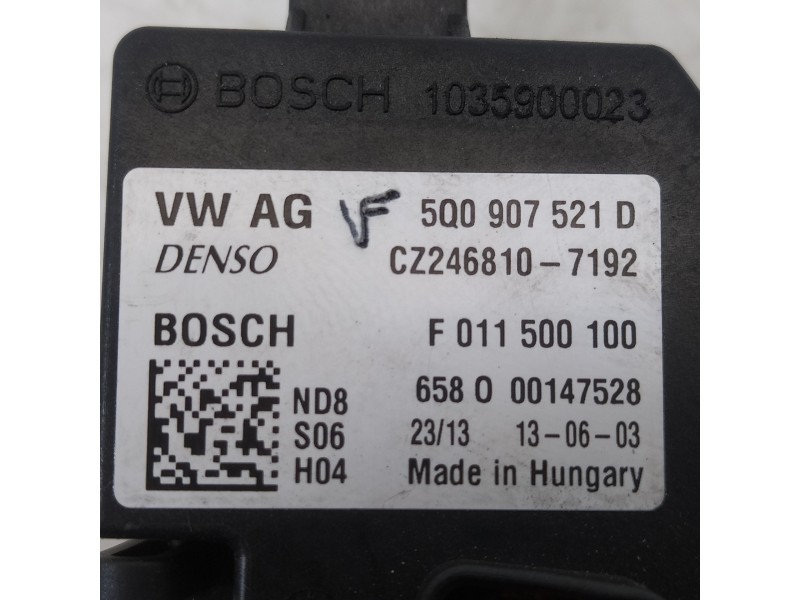Recambio de resistencia calefaccion para volkswagen golf vii lim. sport bluemotion referencia OEM IAM 5Q0907521D F011O00147528 