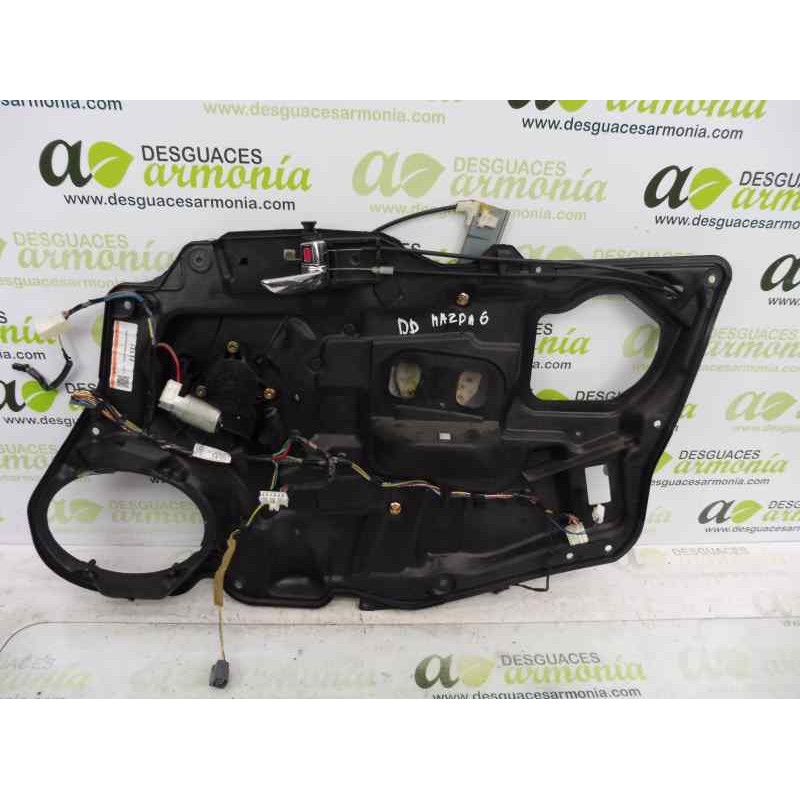 Recambio de elevalunas delantero derecho para mazda 6 berlina (gg) 2.0 crtd 136 active (5-ptas.) referencia OEM IAM GJ6A5897XR  