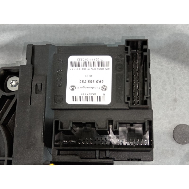 Recambio de elevalunas delantero izquierdo para volkswagen caddy ka/kb (2c) comfortline bluemotion referencia OEM IAM 1T0837755M
