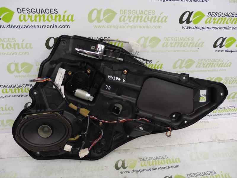 Recambio de elevalunas trasero derecho para mazda 6 berlina (gg) 2.0 crtd 136 active (4-ptas.) referencia OEM IAM GJ6A7297XJ  