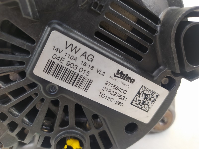 Recambio de alternador para seat ibiza (kj1) reference referencia OEM IAM 04E903015  