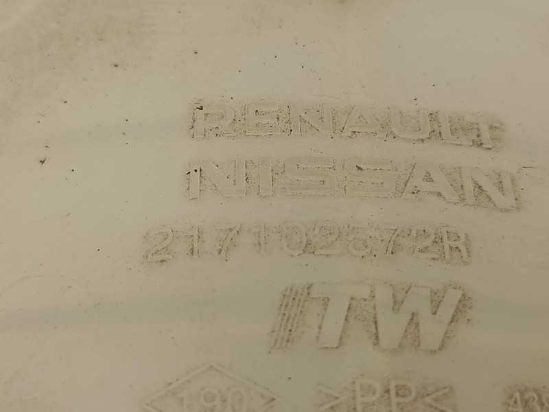 Recambio de deposito expansion para renault clio v intens referencia OEM IAM 217102572R  