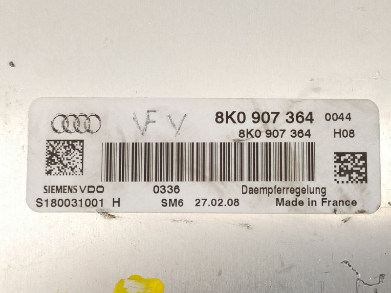 Recambio de centralita suspension para audi a4 avant (8k5) (2008) básico quattro referencia OEM IAM 8K0907364 S180031001H 