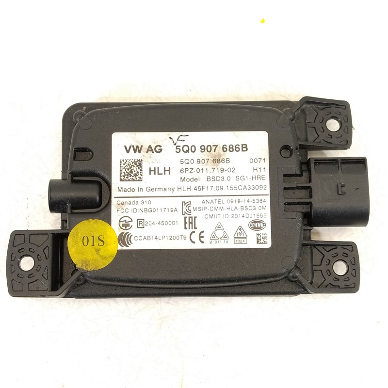 Recambio de modulo electronico para toyota auris hybrid active business plus referencia OEM IAM 5Q0907686B  