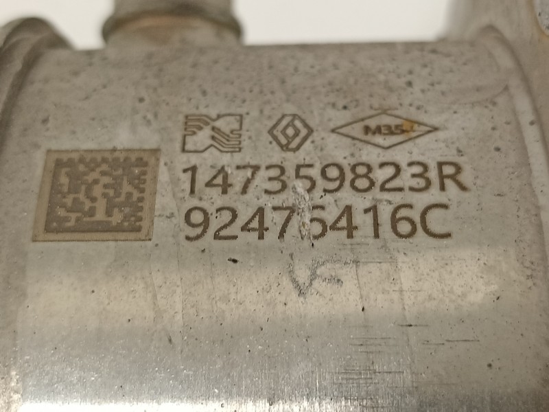 Recambio de enfriador egr para renault clio v intens referencia OEM IAM 147359823R  