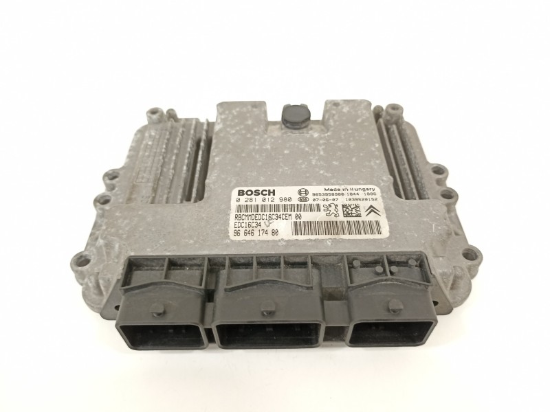Recambio de centralita motor uce para citroën c4 grand picasso sx referencia OEM IAM 9664617480 281012980 