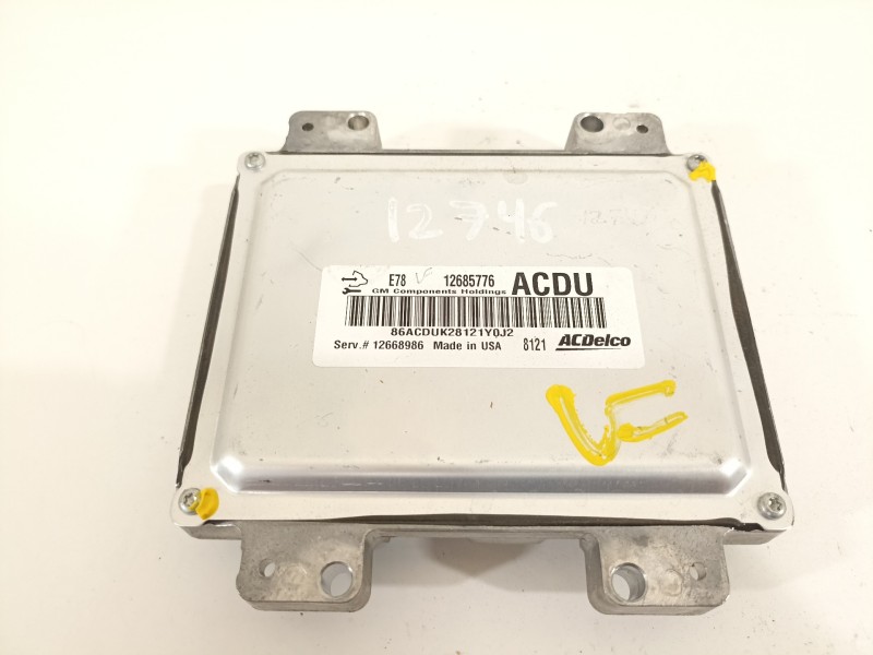 Recambio de centralita motor uce para opel mokka x 120 aniversario start/stop referencia OEM IAM 12685776 12668986 