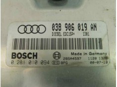 Recambio de centralita motor uce para audi a4 berlina (b5) 1.9 tdi referencia OEM IAM 038906019AN 0281010094  2