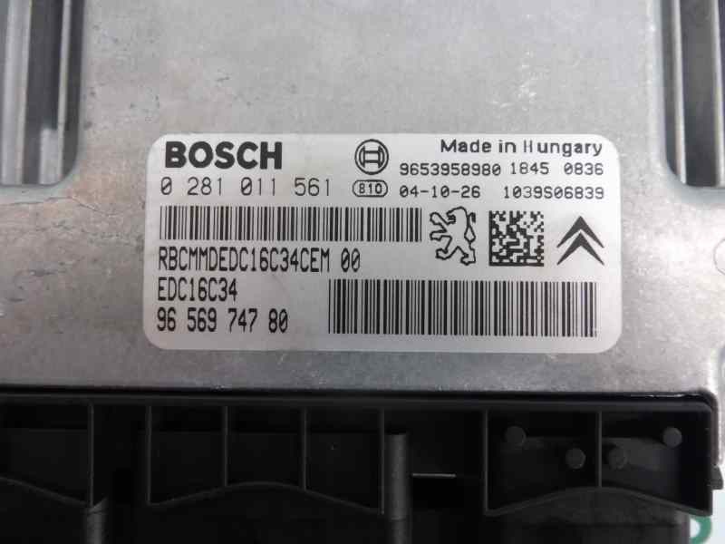 Recambio de centralita motor uce para citroën c5 berlina premier (e) referencia OEM IAM 9656974780 0281011561 