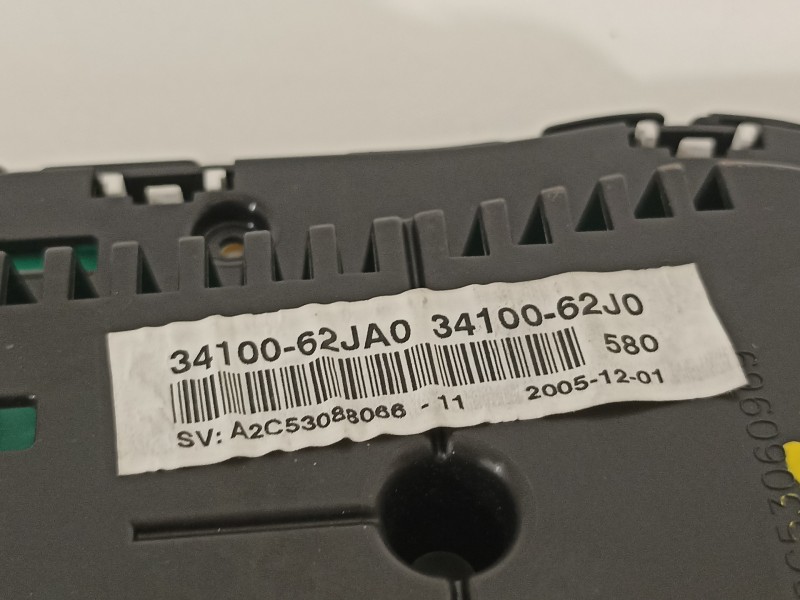 Recambio de cuadro instrumentos para suzuki swift berlina (mz) gl (3-ptas.) referencia OEM IAM 3410062JA0 3410062J0 