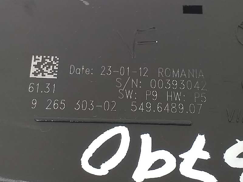 Recambio de mando luces para bmw serie 3 lim. (f30) 320d referencia OEM IAM 61319265303  