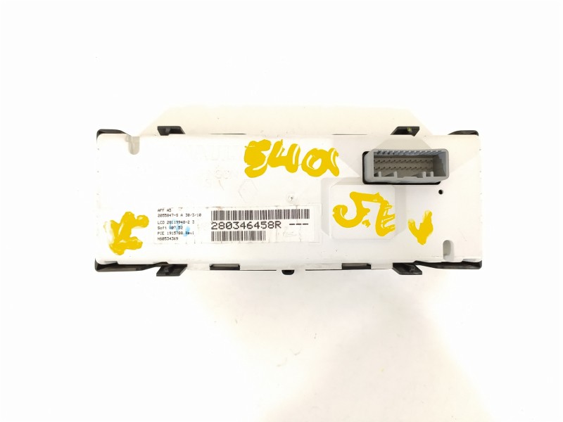 Recambio de pantalla multifuncion para renault megane iii berlina 5 p dynamique referencia OEM IAM 280346458R  