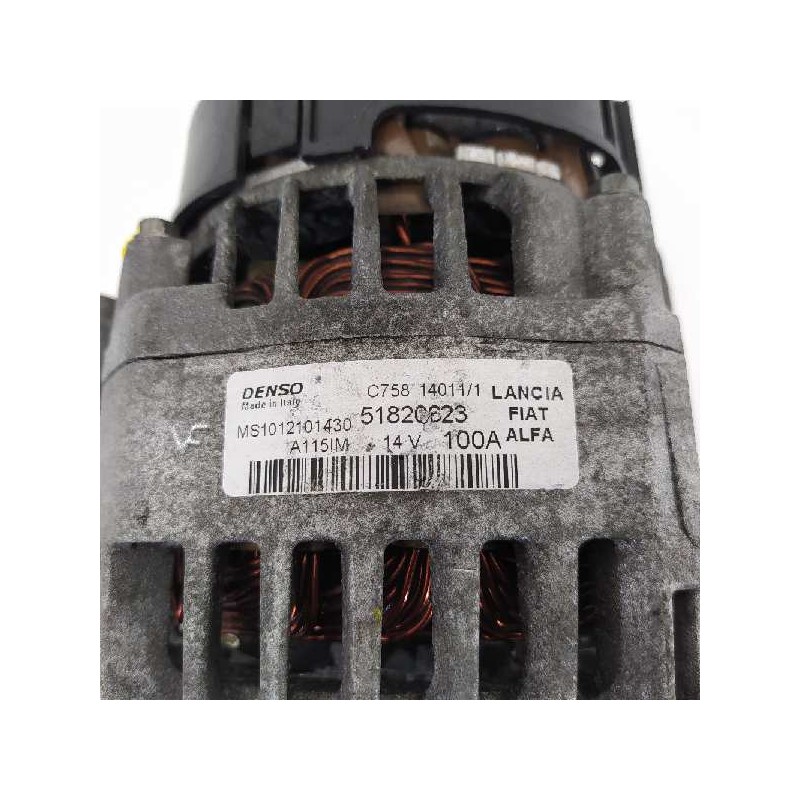 Recambio de alternador para fiat bravo (198) 1.6 16v active multijet (77kw) referencia OEM IAM 51820623 MS1012101430 