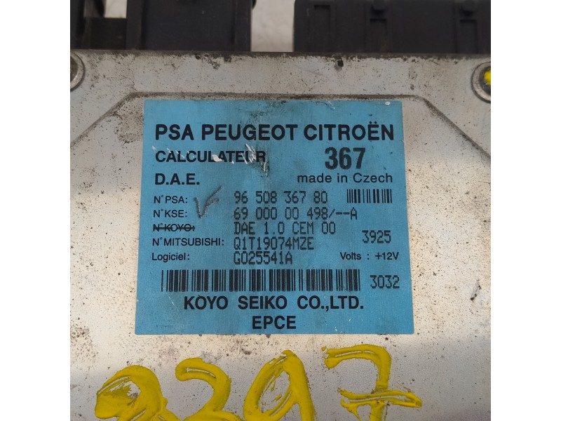 Recambio de modulo electronico para peugeot 206 berlina x-line referencia OEM IAM 9650836780  