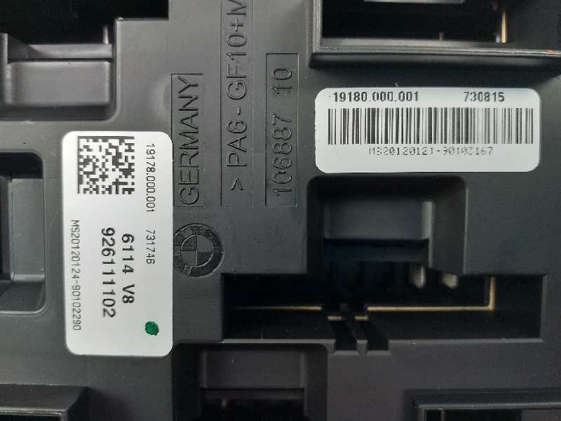 Recambio de caja reles / fusibles para bmw serie 3 lim. (f30) 320d referencia OEM IAM 6114926111102 19180000001 
