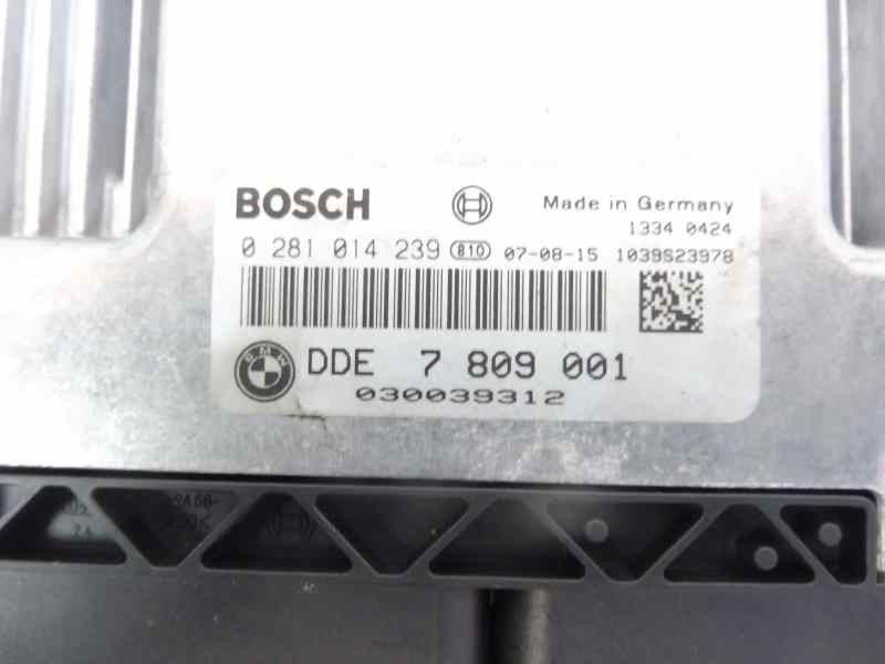 Recambio de centralita motor uce para bmw serie 1 berlina (e81/e87) 118d referencia OEM IAM 7809001 0281014239 