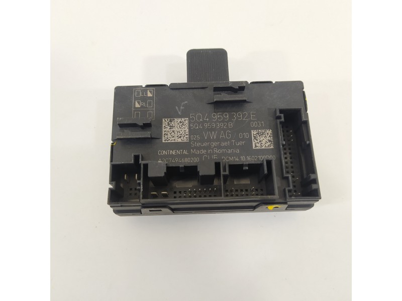 Recambio de modulo confort para skoda octavia combi (5e5) 2.0 tdi referencia OEM IAM 5Q4959392E 5Q4959392B 