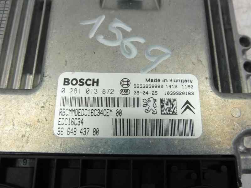 Recambio de centralita motor uce para citroën c5 berlina premier referencia OEM IAM 9664843780 0281013872 9653958980