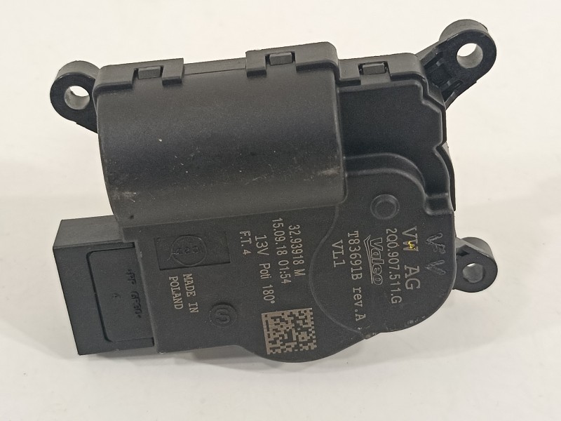 Recambio de motor apertura trampillas climatizador para volkswagen touran (5t1) advance bmt referencia OEM IAM 2Q0907511G T83691