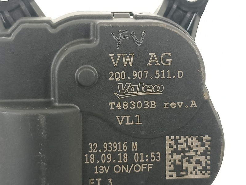 Recambio de motor apertura trampillas climatizador para volkswagen touran (5t1) advance bmt referencia OEM IAM 2Q0907511D T48303
