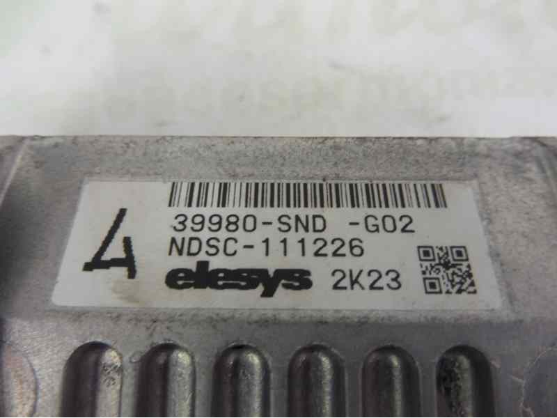 Recambio de modulo electronico para honda civic berlina 4 hybrid (fd3) básico referencia OEM IAM 39980SNDG0 39980SNDG02 NDSC1112