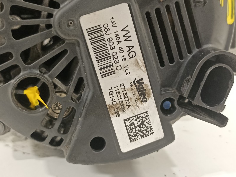 Recambio de alternador para seat leon (5f1) cupra 290 referencia OEM IAM 06J903023D  