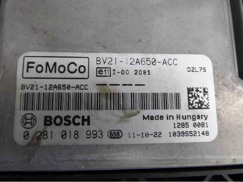 Recambio de centralita motor uce para ford fiesta (cb1) trend referencia OEM IAM BV2112A650ACC 0281018993 