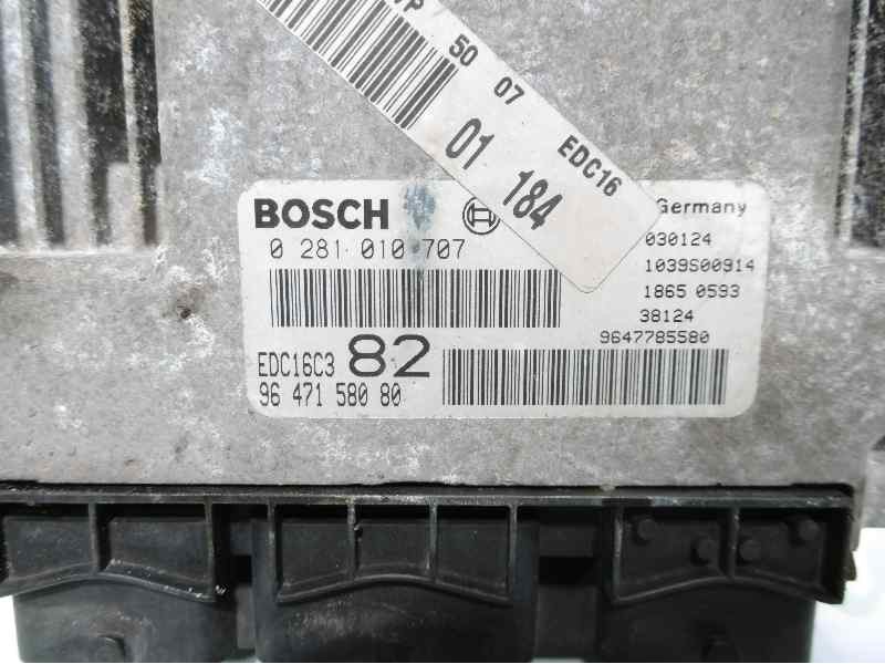 Recambio de centralita motor uce para peugeot 206 berlina x-line referencia OEM IAM 9647158080 0707 