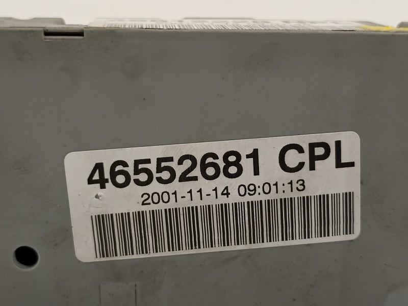 Recambio de caja reles / fusibles para fiat doblo (119) 1.9 jtd elx / dynamic referencia OEM IAM 46552681CPL 46812228NPL 