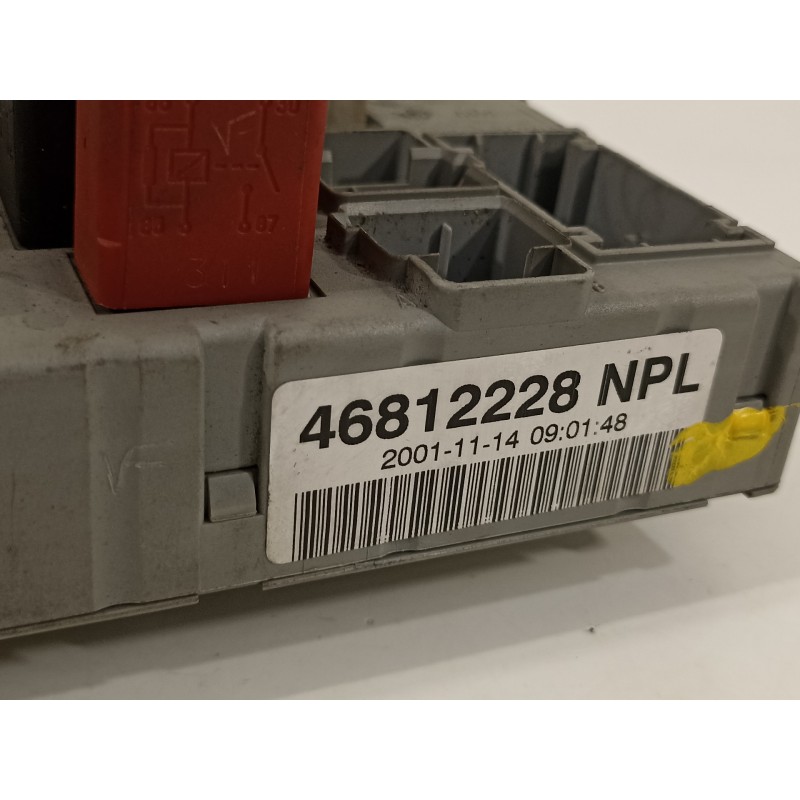 Recambio de caja reles / fusibles para fiat doblo (119) 1.9 jtd elx / dynamic referencia OEM IAM 46552681CPL 46812228NPL 