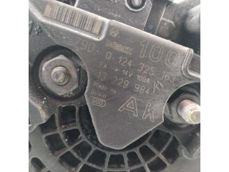Recambio de alternador para opel meriva enjoy referencia OEM IAM 13229984 0124325163 