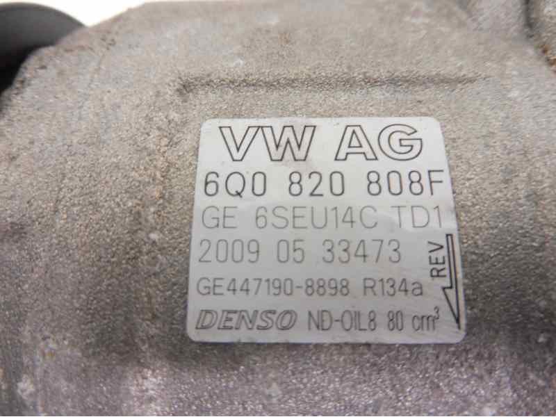 Recambio de compresor aire acondicionado para volkswagen polo (9n3) united referencia OEM IAM 6Q0820808F 4471908898 