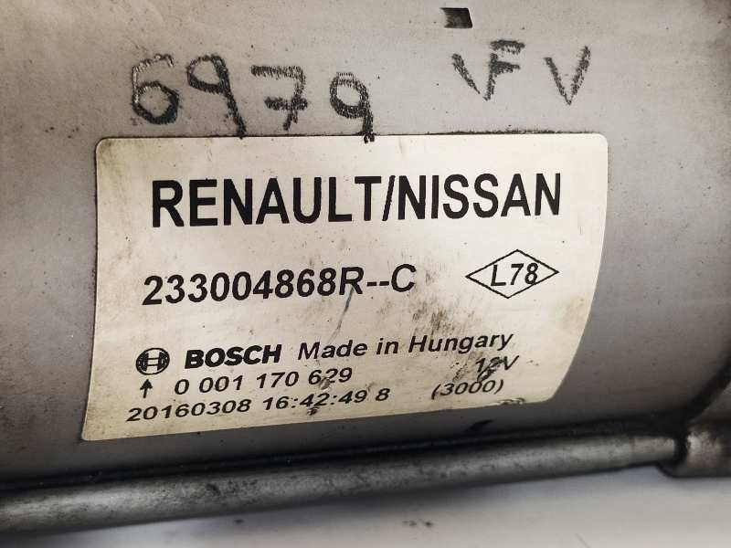 Recambio de motor arranque para renault kangoo emotion referencia OEM IAM 233004868R 0001170629 