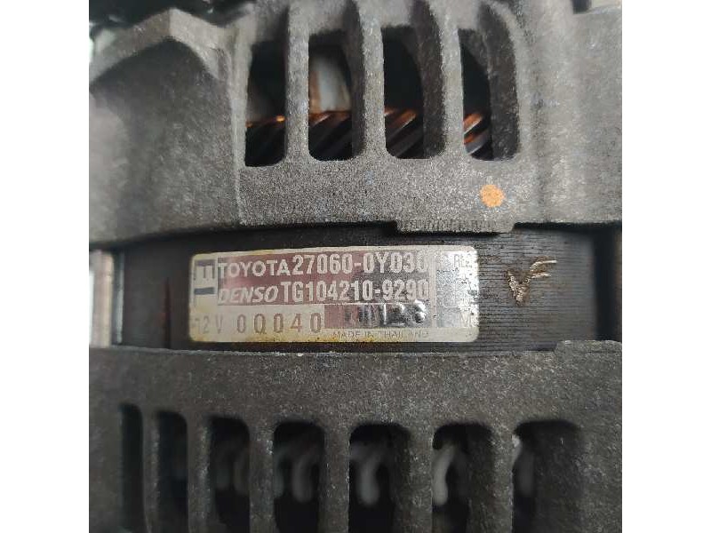 Recambio de alternador para toyota yaris active referencia OEM IAM 270600Y030 1042109290 