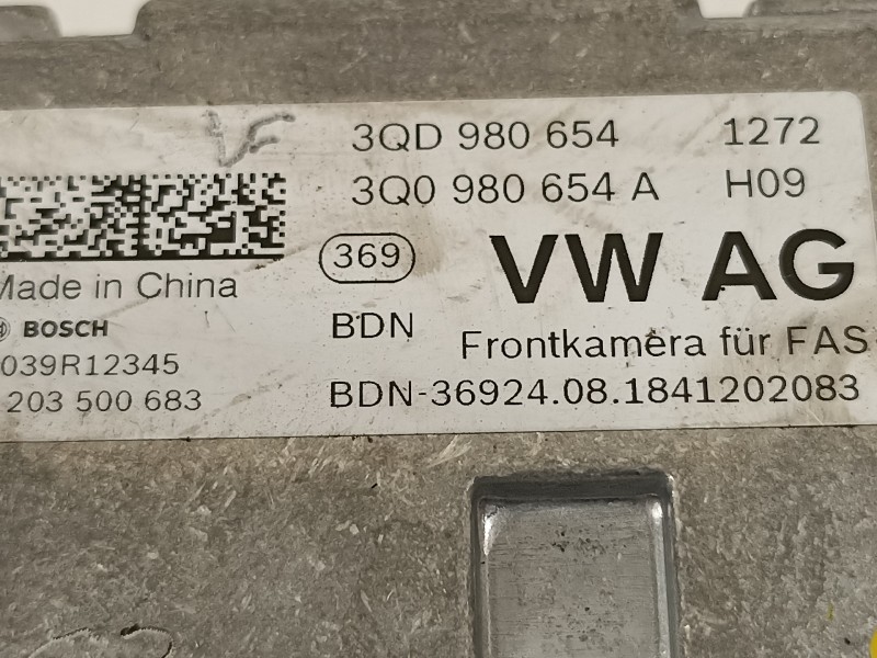Recambio de camara para seat leon (5f1) cupra 290 referencia OEM IAM 3QD980654  