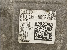 Recambio de compresor aire acondicionado para audi a4 ber. (b8) basis referencia OEM IAM 8T0260805F   2