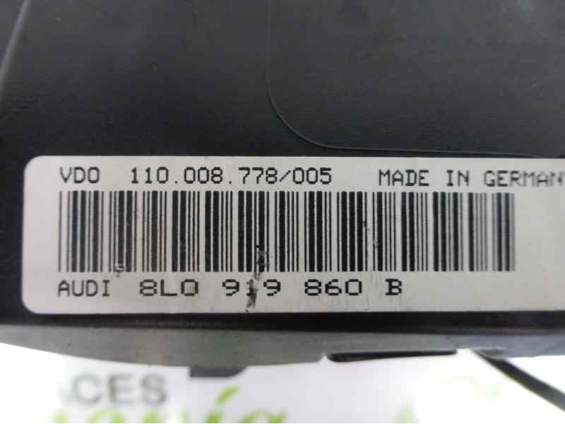 Recambio de cuadro instrumentos para audi a3 (8l) 1.9 tdi ambiente referencia OEM IAM 8L0919860B  