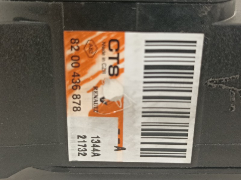 Recambio de potenciometro pedal para renault kangoo profesional referencia OEM IAM 8200436878  