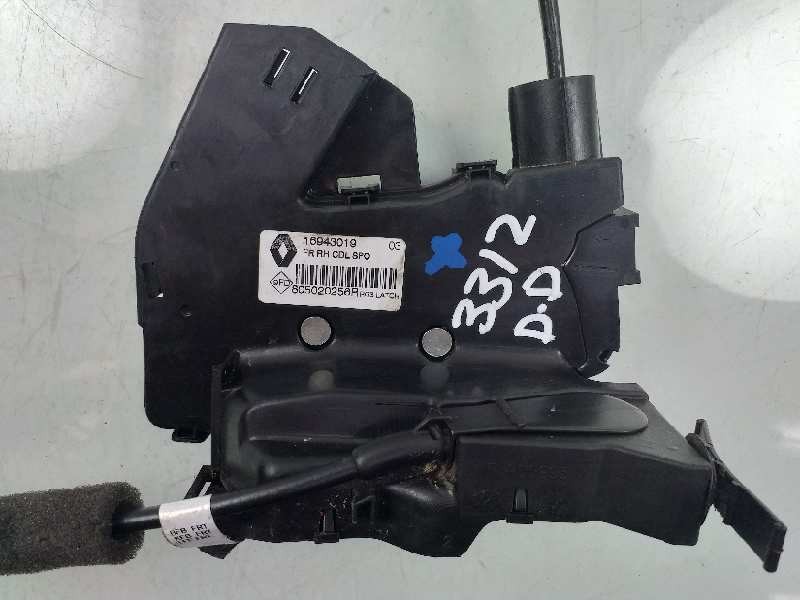 Recambio de cerradura puerta delantera derecha para renault megane iv berlina 5p zen referencia OEM IAM 805020256R 16943019 