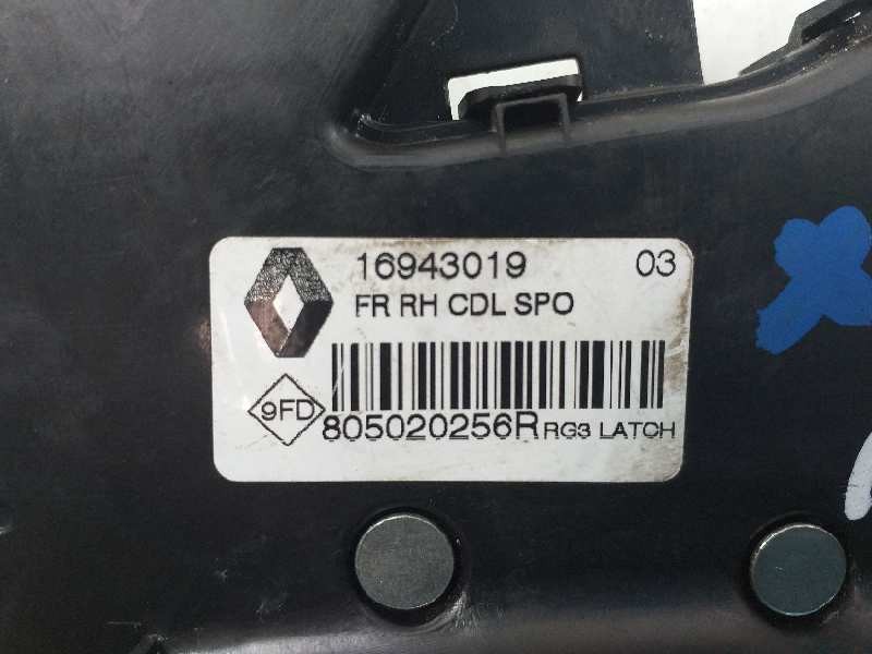 Recambio de cerradura puerta delantera derecha para renault megane iv berlina 5p zen referencia OEM IAM 805020256R 16943019 