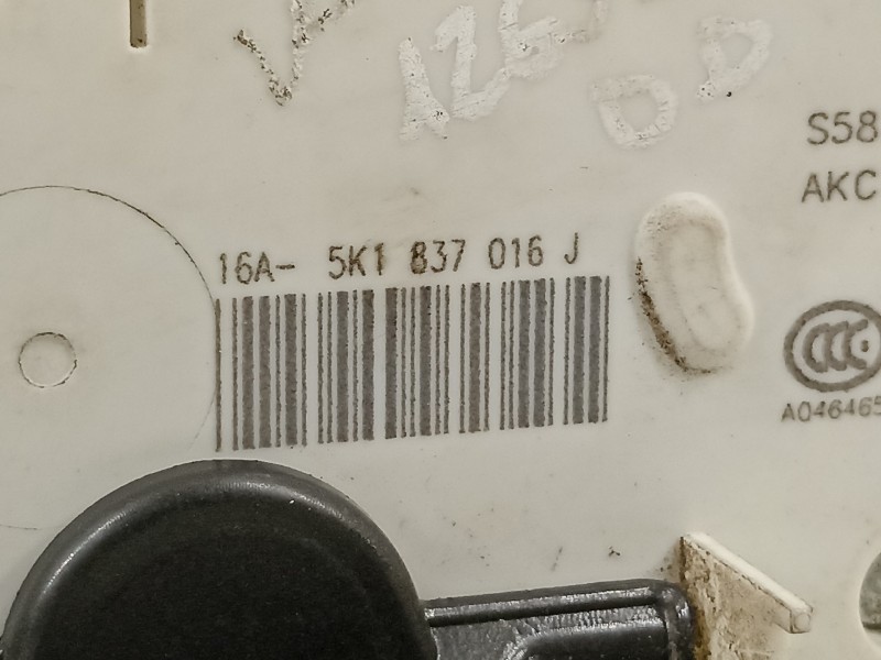 Recambio de cerradura puerta delantera derecha para seat leon (5f1) cupra 290 referencia OEM IAM 5K1837016J  