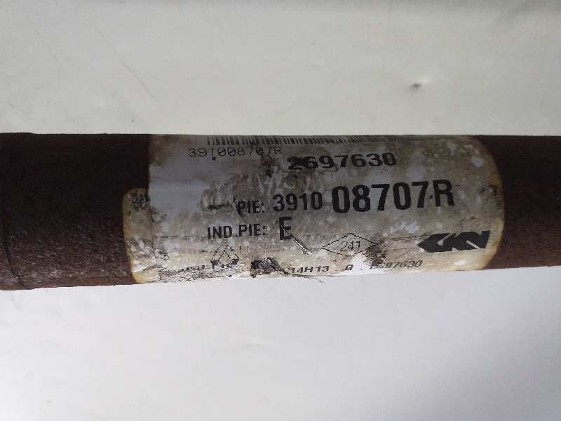 Recambio de transmision delantera derecha para renault megane iv berlina 5p zen referencia OEM IAM 391008707R  