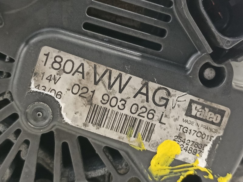 Recambio de alternador para volkswagen passat berlina (3c2) advance referencia OEM IAM 021903026L  