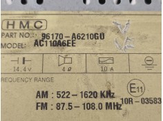 Recambio de sistema audio / radio cd para hyundai i30 (gd) style referencia OEM IAM 96170A6210GU   2