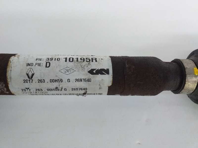 Recambio de transmision delantera izquierda para renault megane iv berlina 5p zen referencia OEM IAM 391010195R  