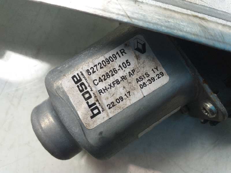 Recambio de elevalunas trasero derecho para renault megane iv berlina 5p zen referencia OEM IAM 827209091R C42826105 402779C