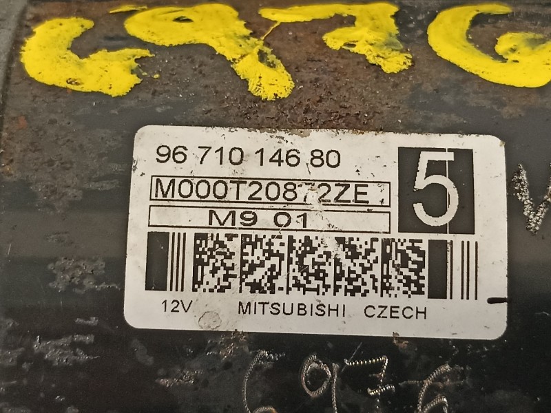 Recambio de motor arranque para peugeot 308 sport referencia OEM IAM 9671014680 M000T20872 