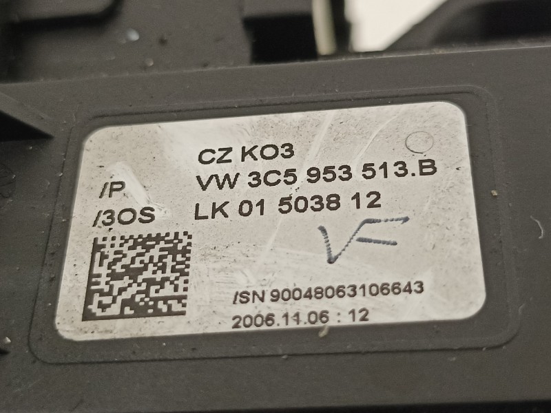 Recambio de mando intermitentes para volkswagen passat berlina (3c2) advance referencia OEM IAM 3C5953513B 3C5953507AG 3C5953507